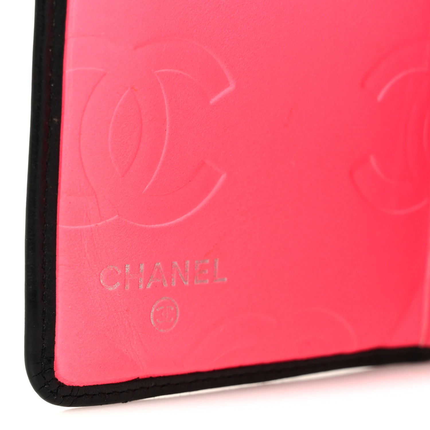 Chanel Calfskin Quilted Cambon Yen Wallet Black 6 of 10