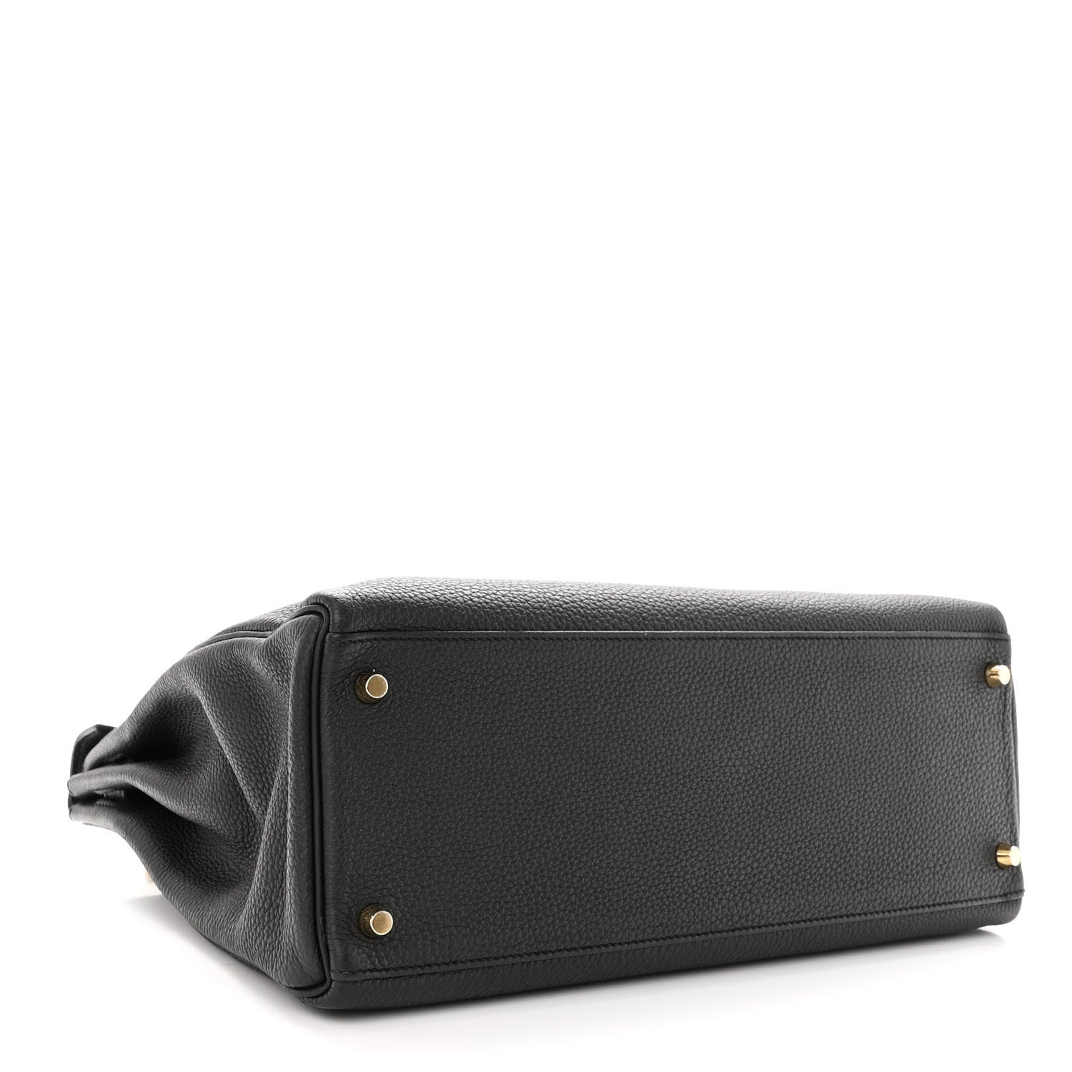 Hermes Togo Kelly Retourne 35 Black 4 of 11
