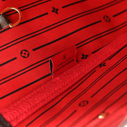 Louis Vuitton Damier Ebene Neverfull MM 7 of 12