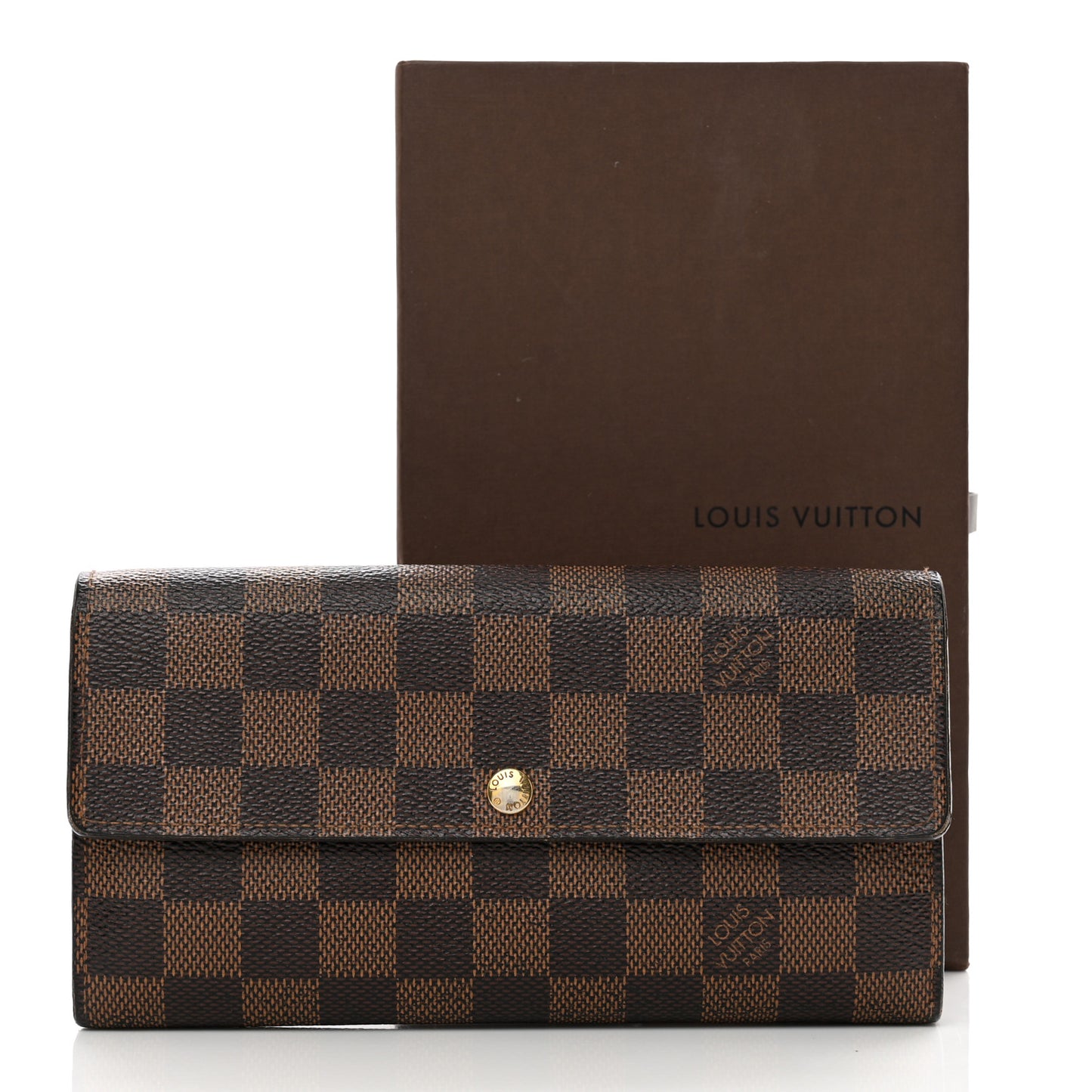 Damier Ebene Sarah Wallet