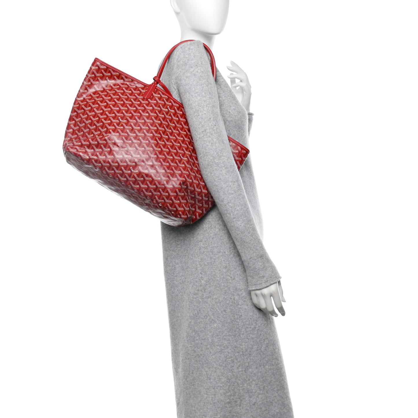 Goyardine Saint Louis PM Red