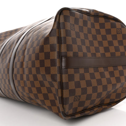 Louis Vuitton Damier Ebene Keepall Bandouliere 55 9 of 9