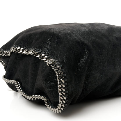 Stella McCartney Shaggy Deer Falabella Fold Over Tote Black 12 of 13