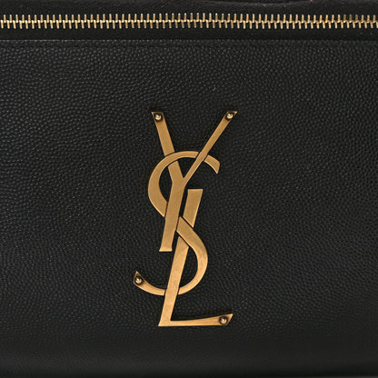 Saint Laurent Grain De Poudre Monogram Belt Bag Black 8 of 11