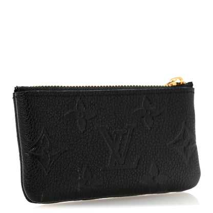 Louis Vuitton Empreinte Monogram Giant Key Pouch Black 3 of 8