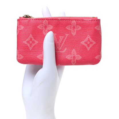 Louis Vuitton Monogram Origine Key Pouch Rose Ruban 2 of 8