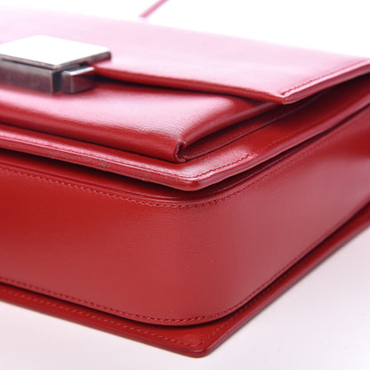 Saint Laurent Calfskin Medium Bellechasse Satchel Rouge Eros 9 of 10