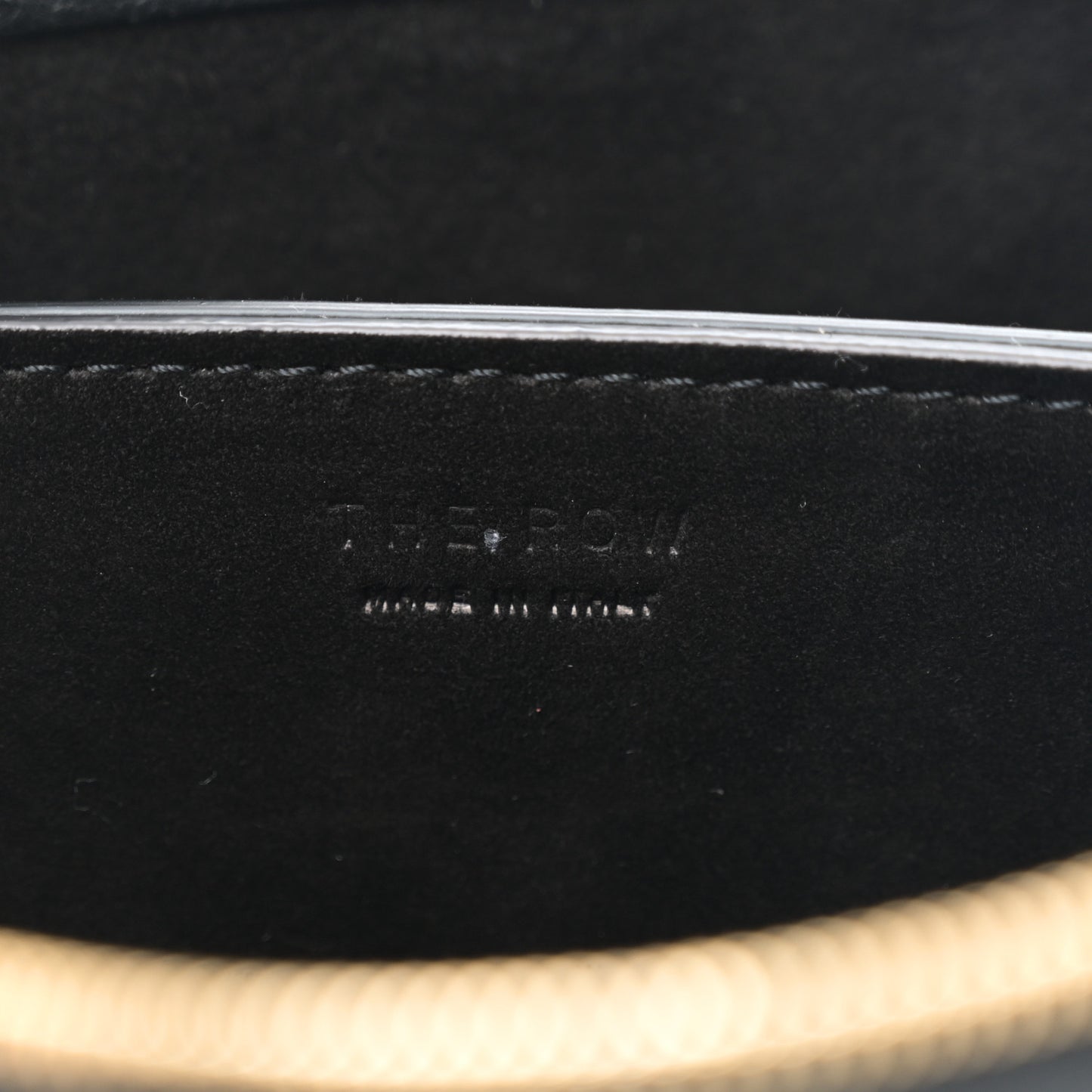 Matte Grained Calfskin Mini Nu Twin Bag Black