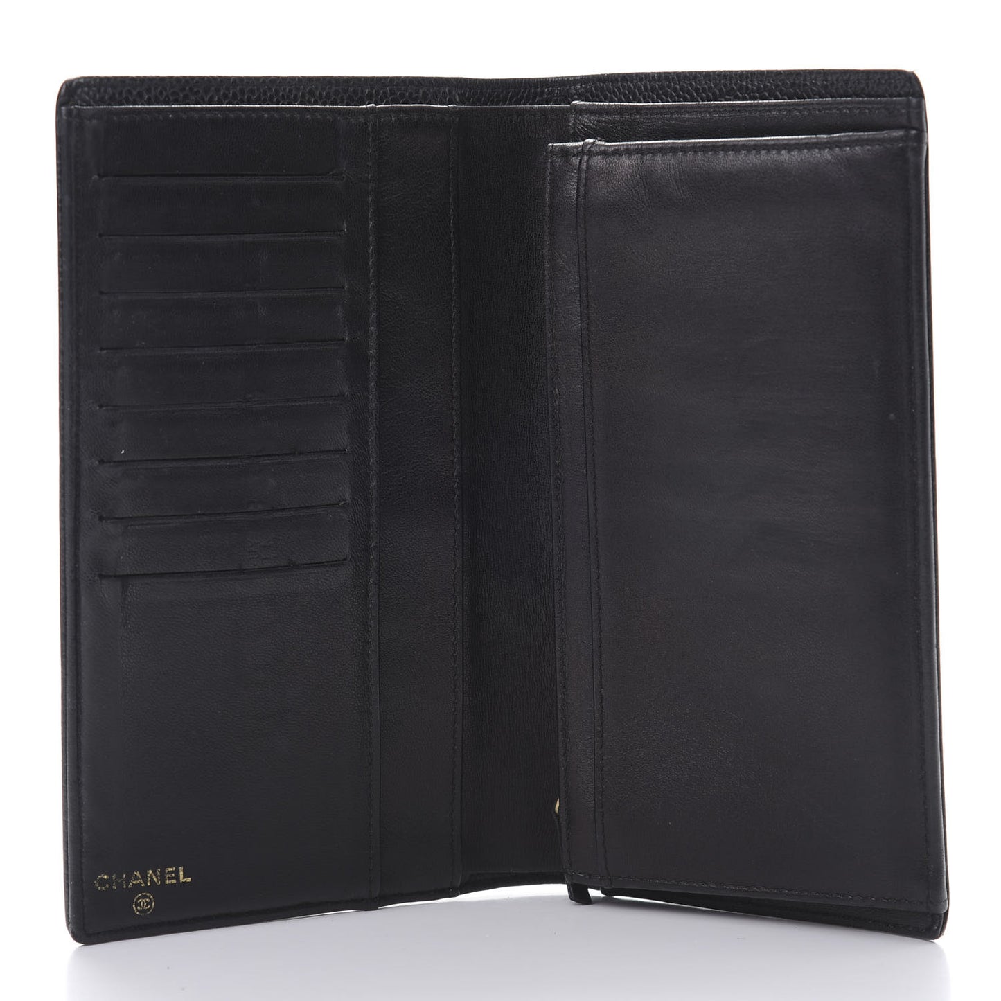 Caviar Timeless CC Yen Wallet Black