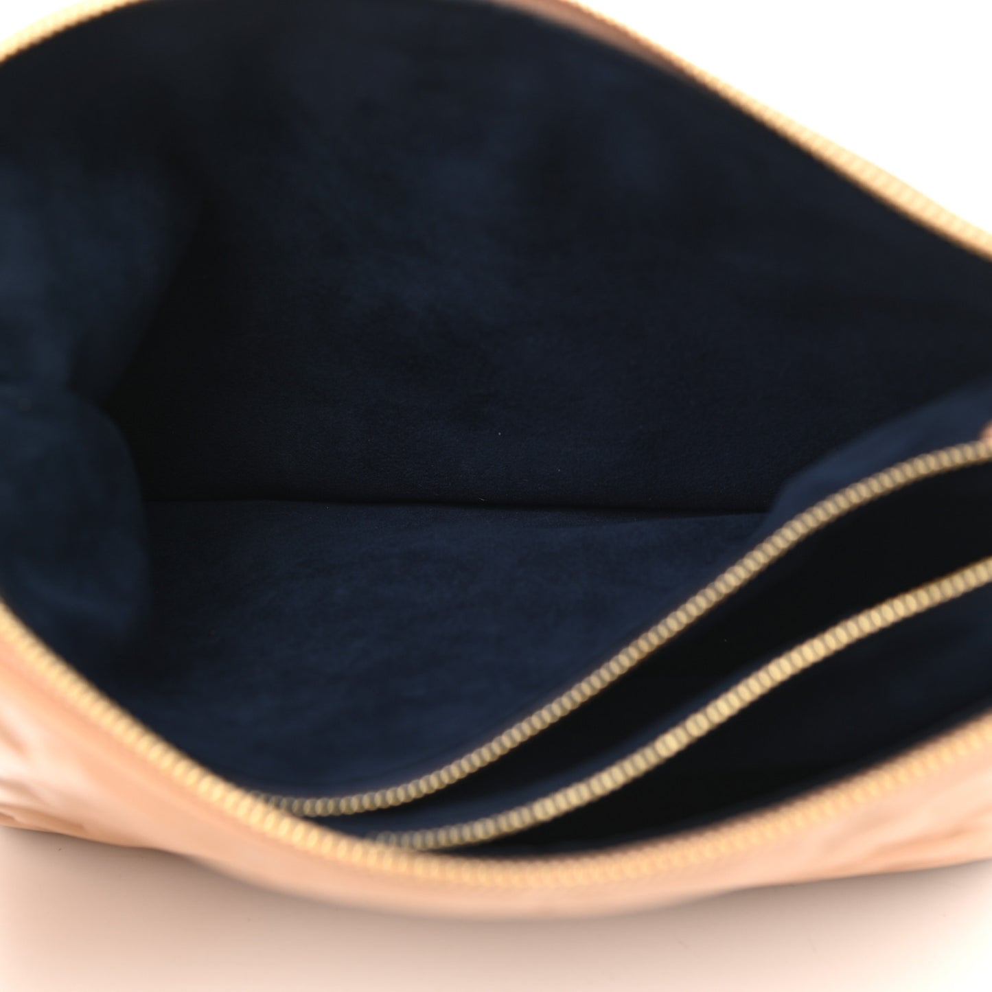 Lambskin Embossed Monogram Coussin PM Camel