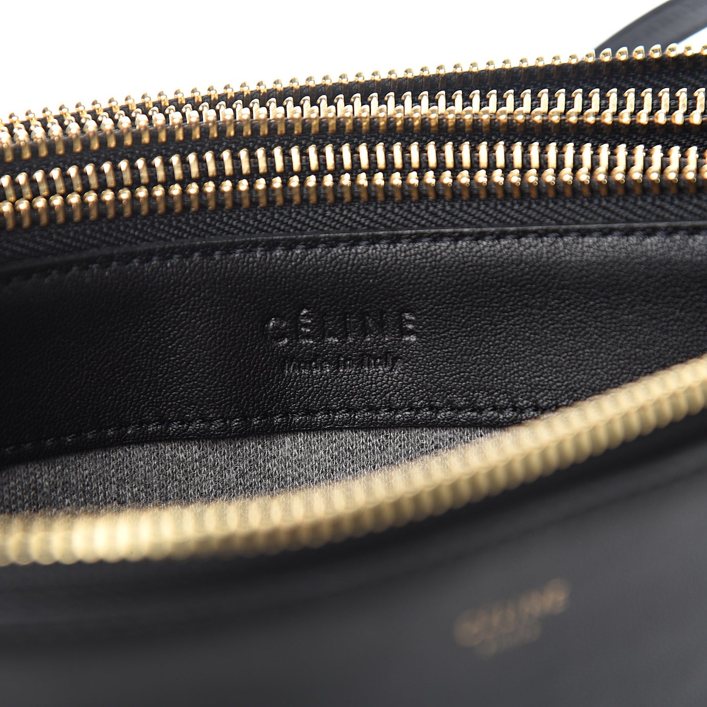 Lambskin Large Trio Crossbody Bag Black