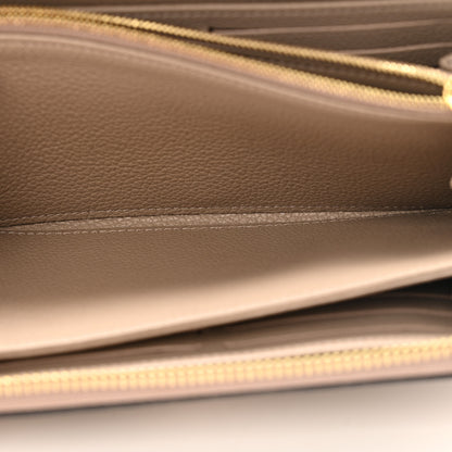 Louis Vuitton Empreinte Monogram Giant Zippy Wallet Tourterelle Creme 5 of 10