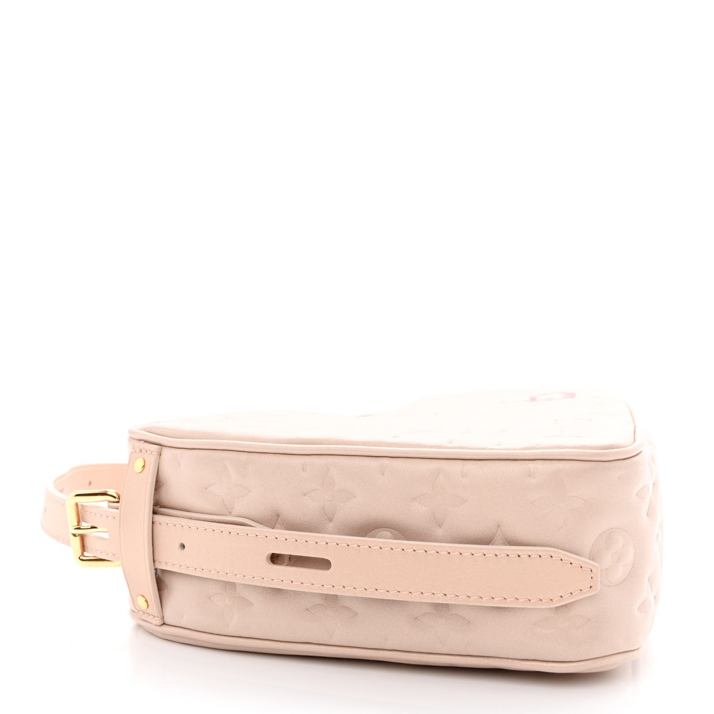 Lambskin Embossed Monogram Fall In Love Sac Coeur Light Pink