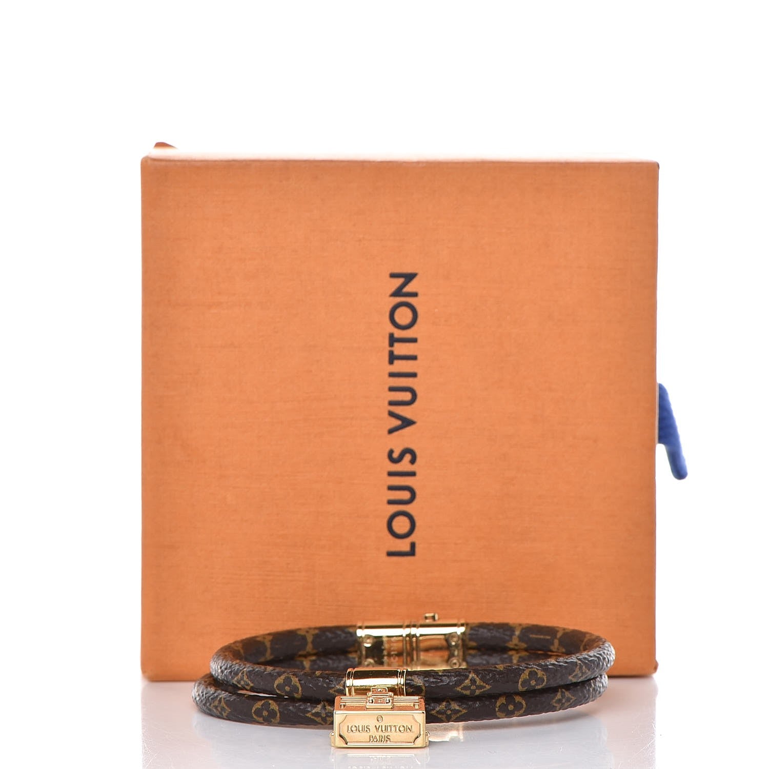 Louis Vuitton Monogram Petit Malle Bracelet 19 8 of 8