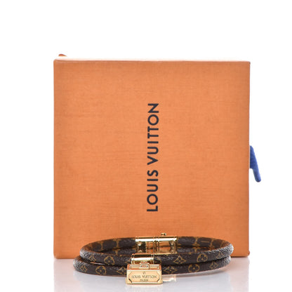 Louis Vuitton Monogram Petit Malle Bracelet 19 8 of 8