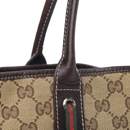 Gucci Monogram Medium Princy Tote Dark Brown 11 of 18