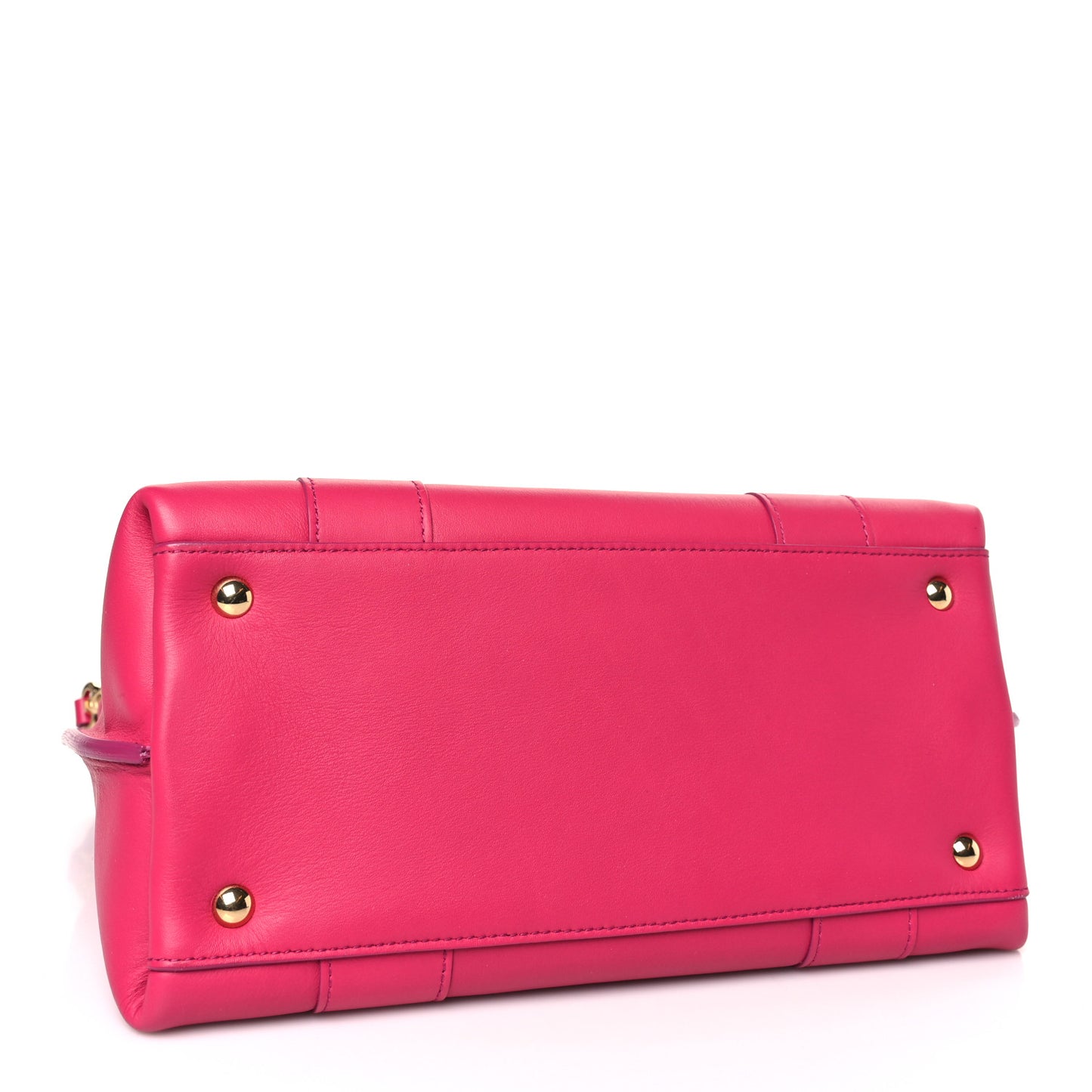 Calfskin Large Sookie Satchel Agata Rosa