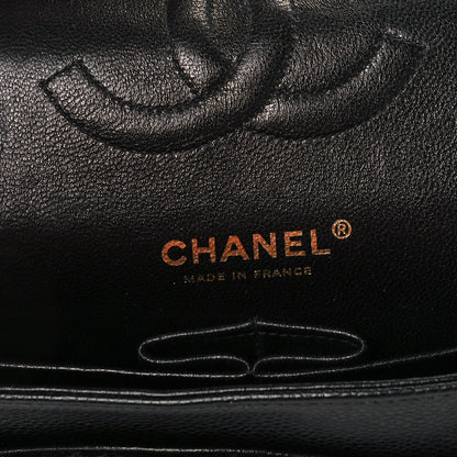 Chanel Caviar Quilted Medium Double Flap Black 6 of 9