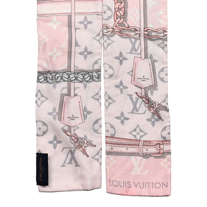 Louis Vuitton Silk Monogram Confidential Bandeau Light Pink 2 of 4