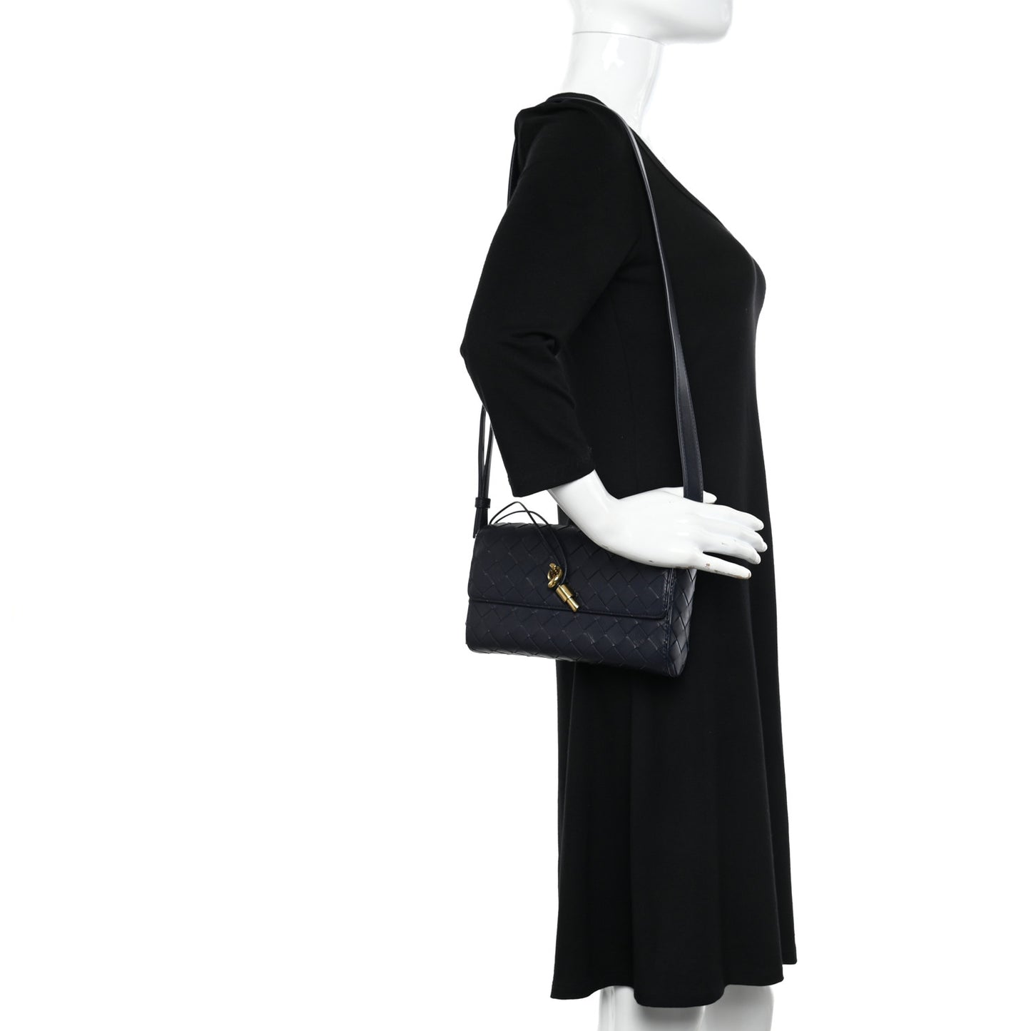 Nappa Intrecciato Mini Andiamo Crossbody Bag Space