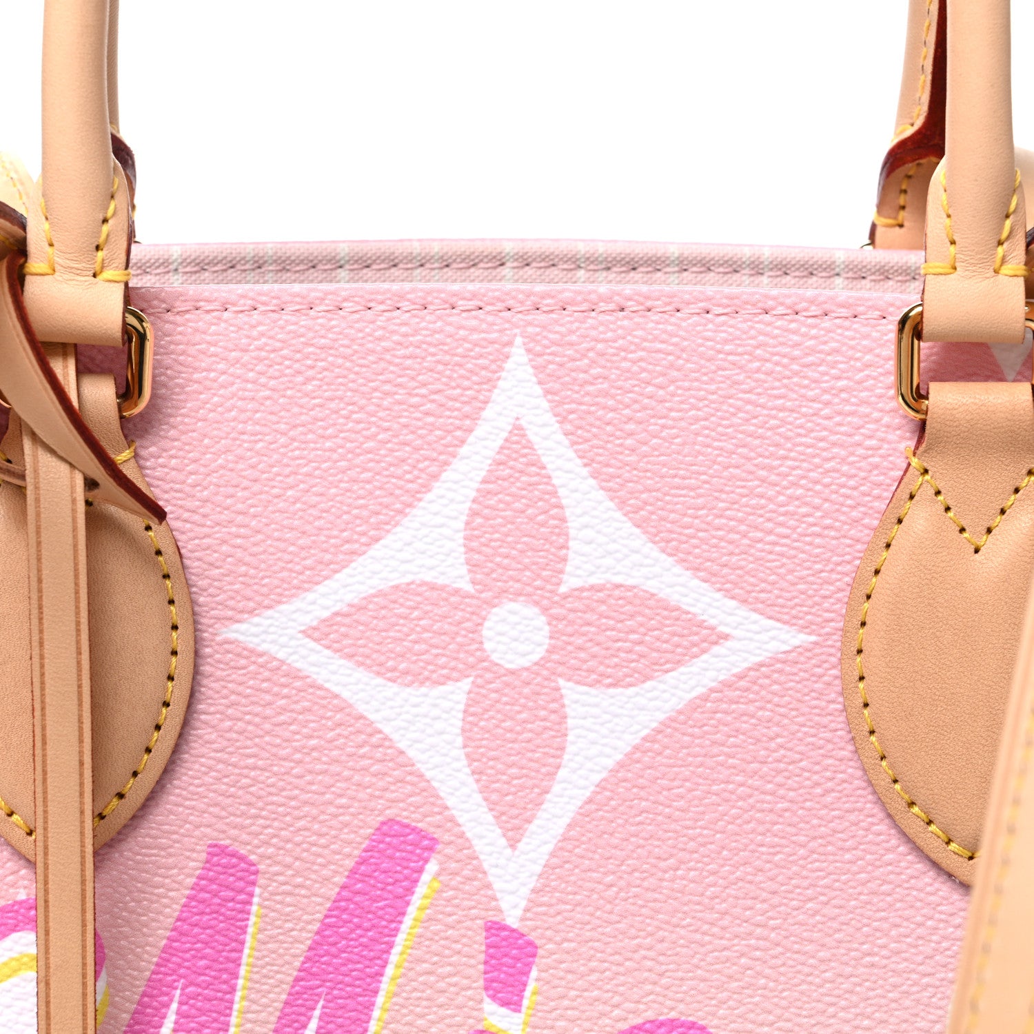 Louis Vuitton Monogram Giant By The Pool Miami Onthego GM Light Pink 6 of 8