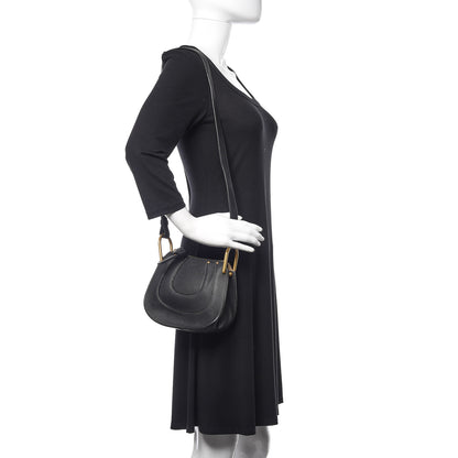 Chloe Grained Calfskin Nano Hayley Hobo Black 2 of 9