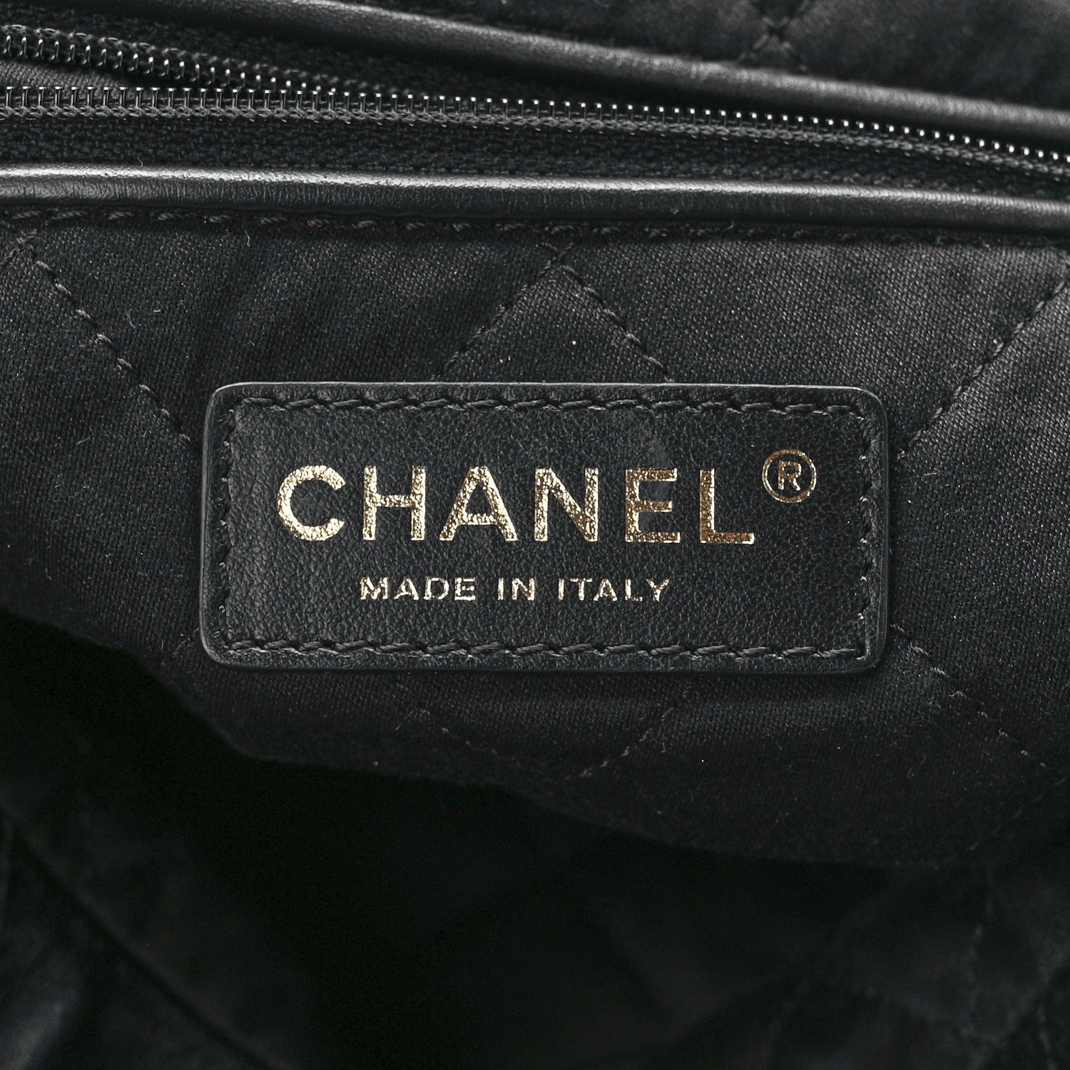 Chanel Shiny Calfskin Quilted Small Chanel 22 Black 7 of 13