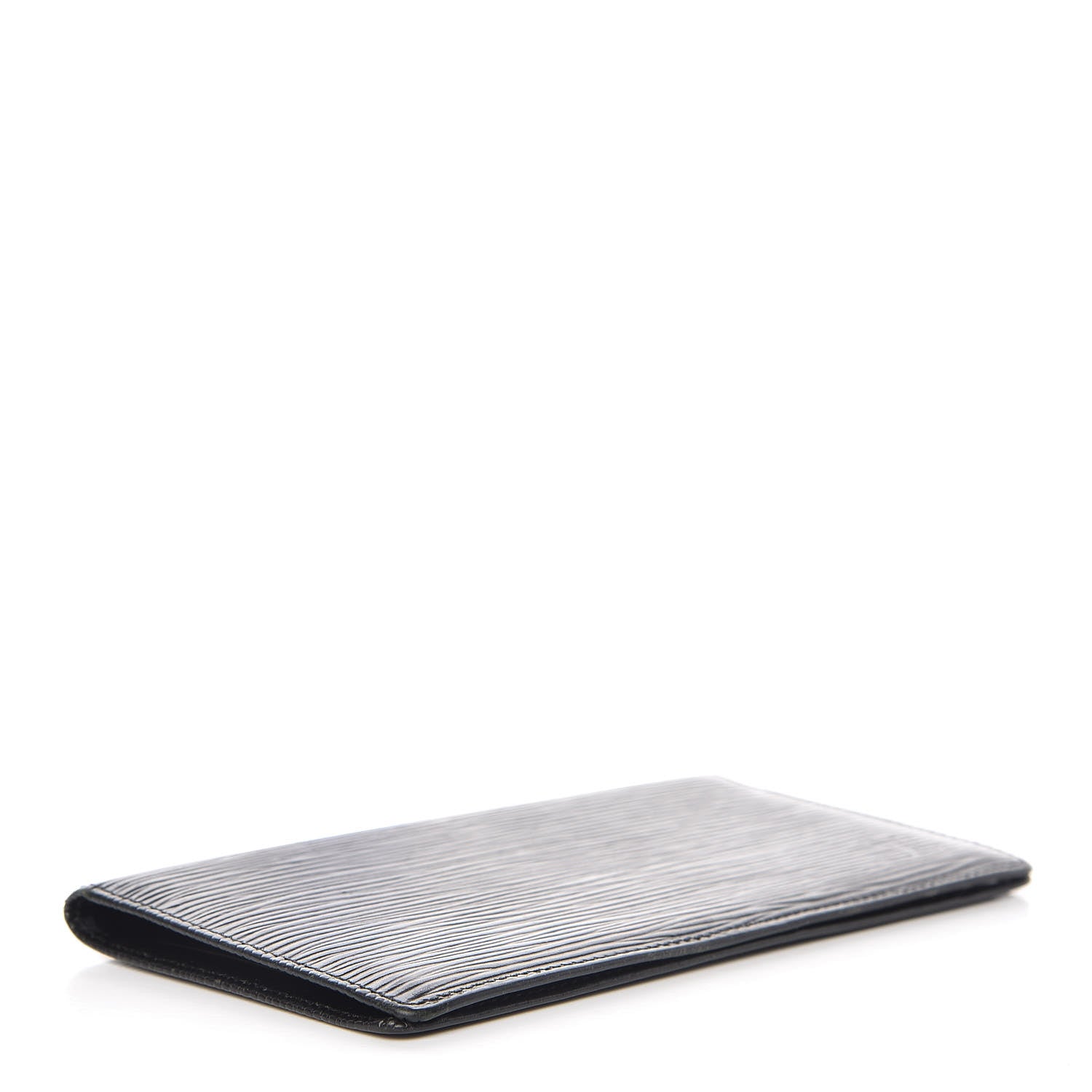 Louis Vuitton Epi Simple Checkbook Cover Black 4 of 11