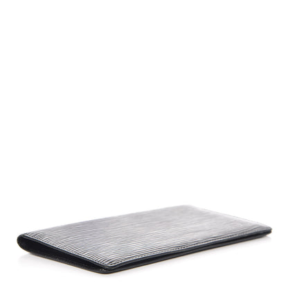 Louis Vuitton Epi Simple Checkbook Cover Black 4 of 11