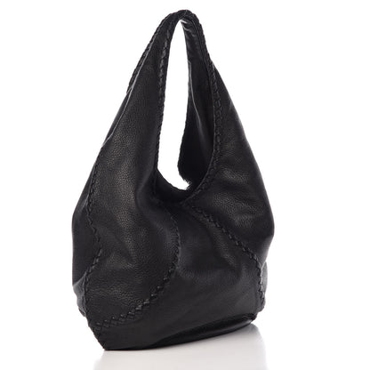 Bottega Veneta Cervo Deerskin Large Hobo Black 3 of 8