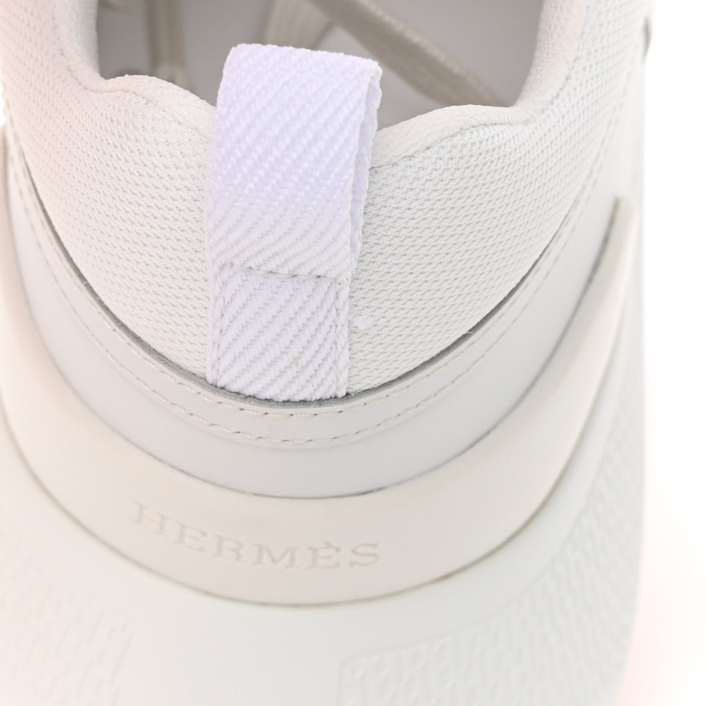 Mesh Calfskin Womens Giga Sneakers 38 White