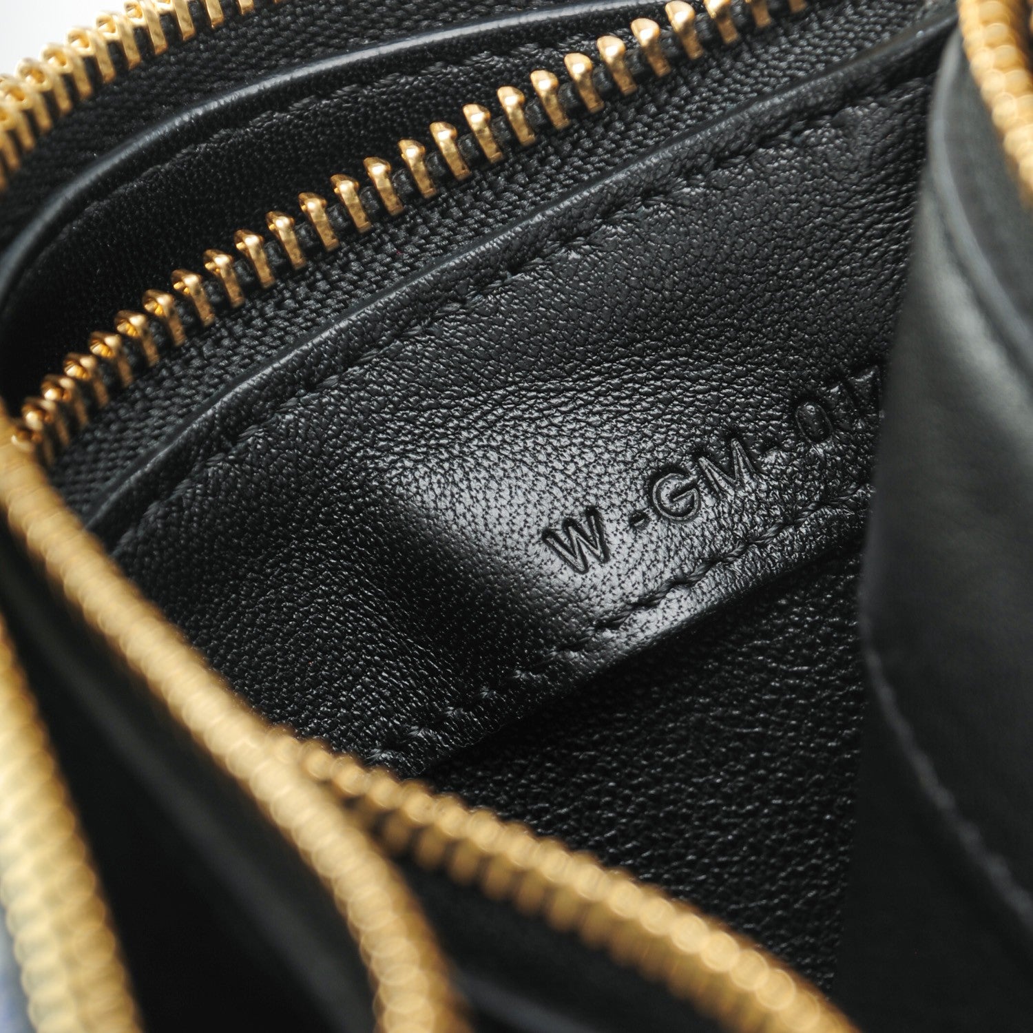 Celine Gingham Lambskin Small Trio Crossbody Bag Cobalt 8 of 8