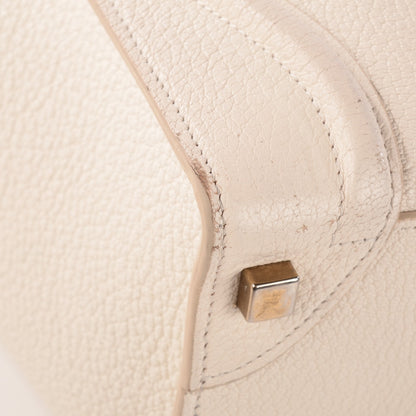 Celine Goatskin Micro Luggage White 8 of 15