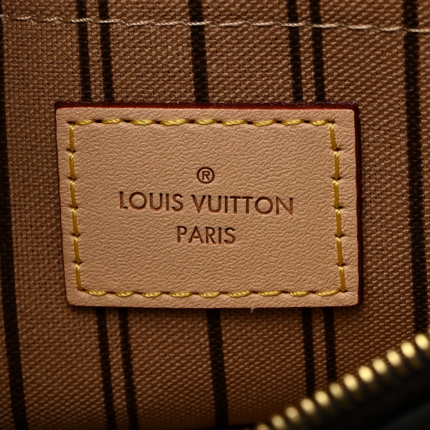 Louis Vuitton Monogram Neverfull MM GM Pochette 6 of 7