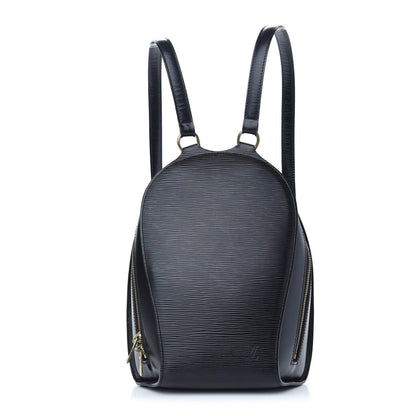 Louis Vuitton Epi Mabillon Backpack Black 1 of 8