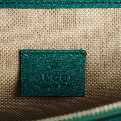 Gucci Calfskin Blooms Print Medium Dionysus Shoulder Bag Bright Emerald Multicolor 6 of 7