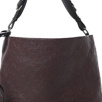 Louis Vuitton Monogram Lambskin Antheia Hobo PM Chocolat 8 of 12