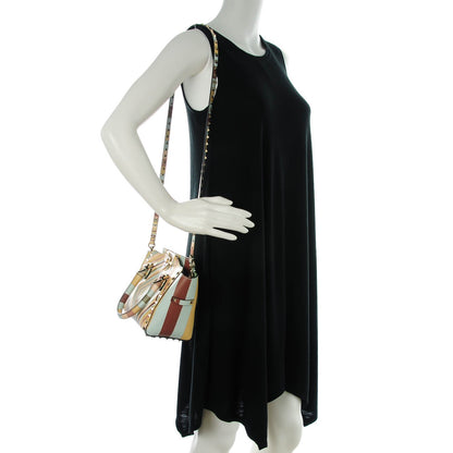 Valentino Garavani Vitello Native Couture 1975 Mini Rockstud Double Handle Tote Multicolor 2 of 7