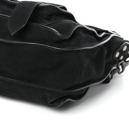 Proenza Schouler Suede Medium PS1 Satchel Black 9 of 9