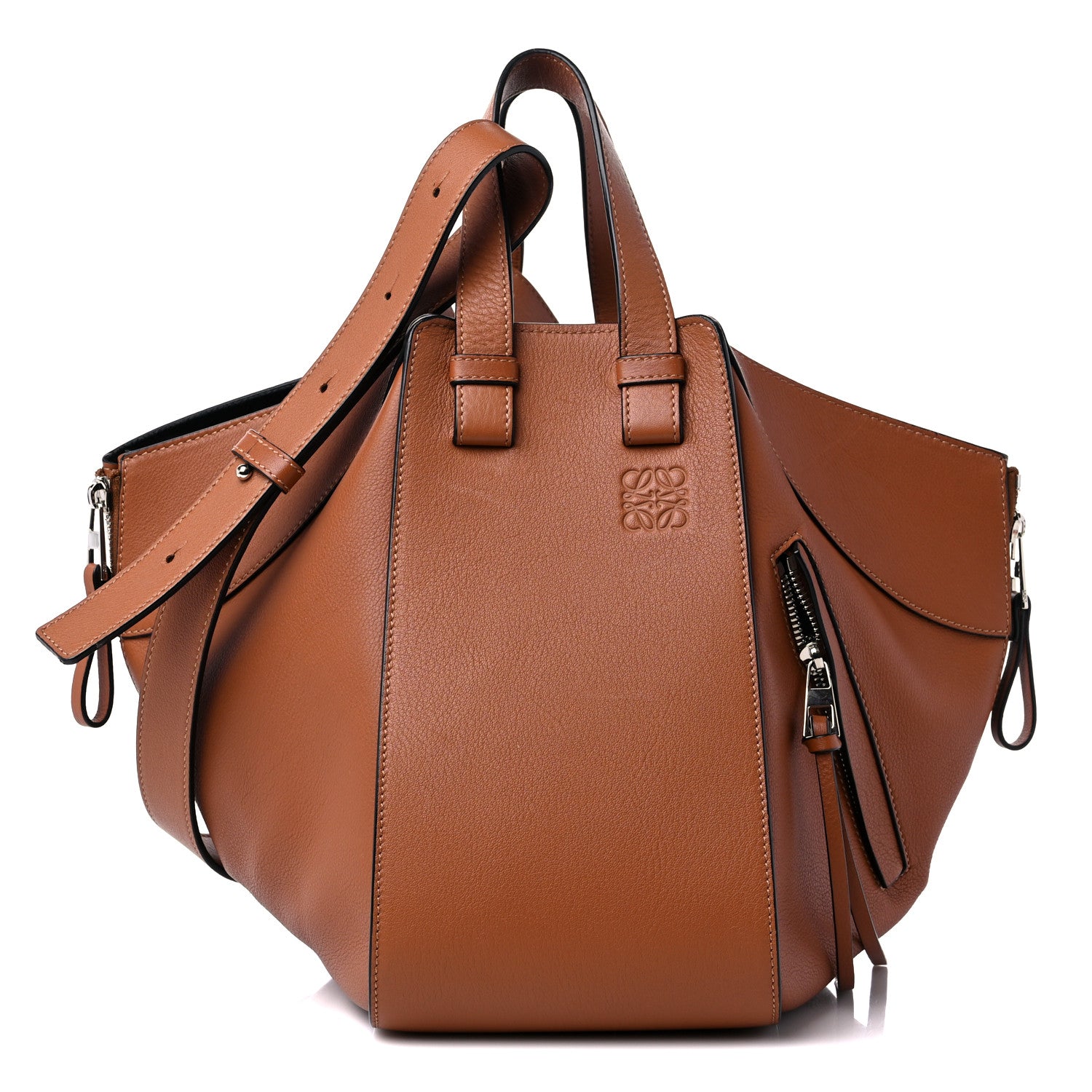 Loewe Calfskin Small Hammock Shoulder Bag Tan 1 of 12