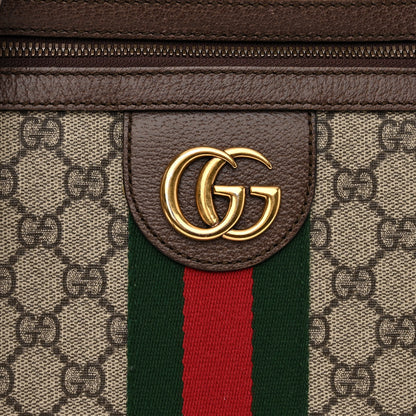 Gucci GG Supreme Monogram Web Small Ophidia Messenger Bag Brown 8 of 10