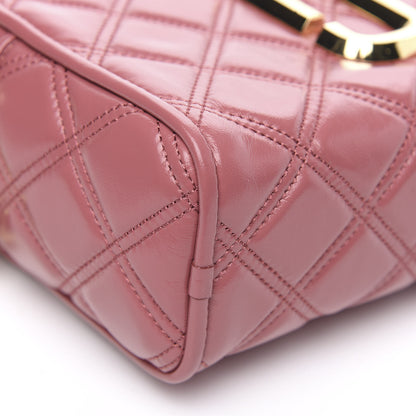 Marc Jacobs Calfskin Quilted The Softshot 21 Bag Santa Fe Red 9 of 10