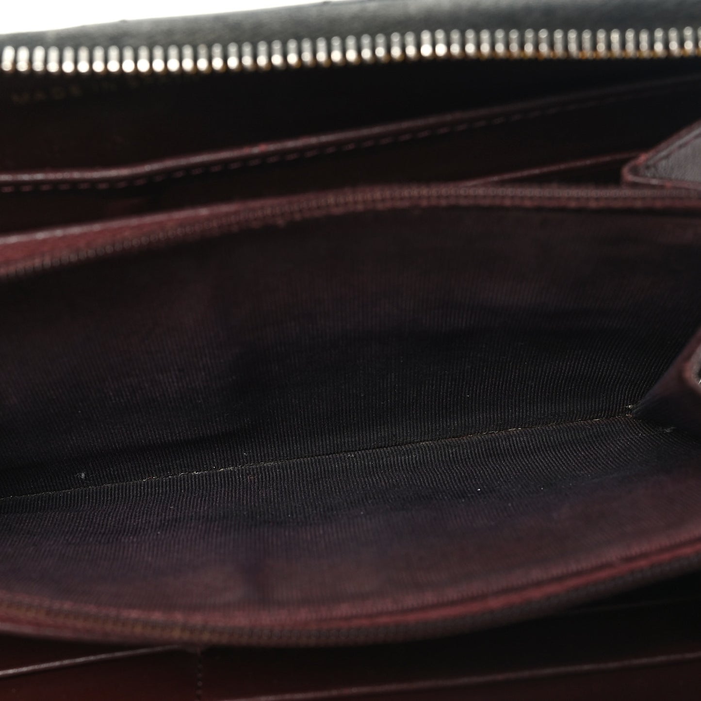 Caviar Quilted Large Gusset Zip Around Wallet Black
