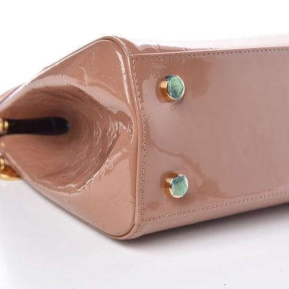 Louis Vuitton Vernis Brea MM Rose Velours 13 of 14