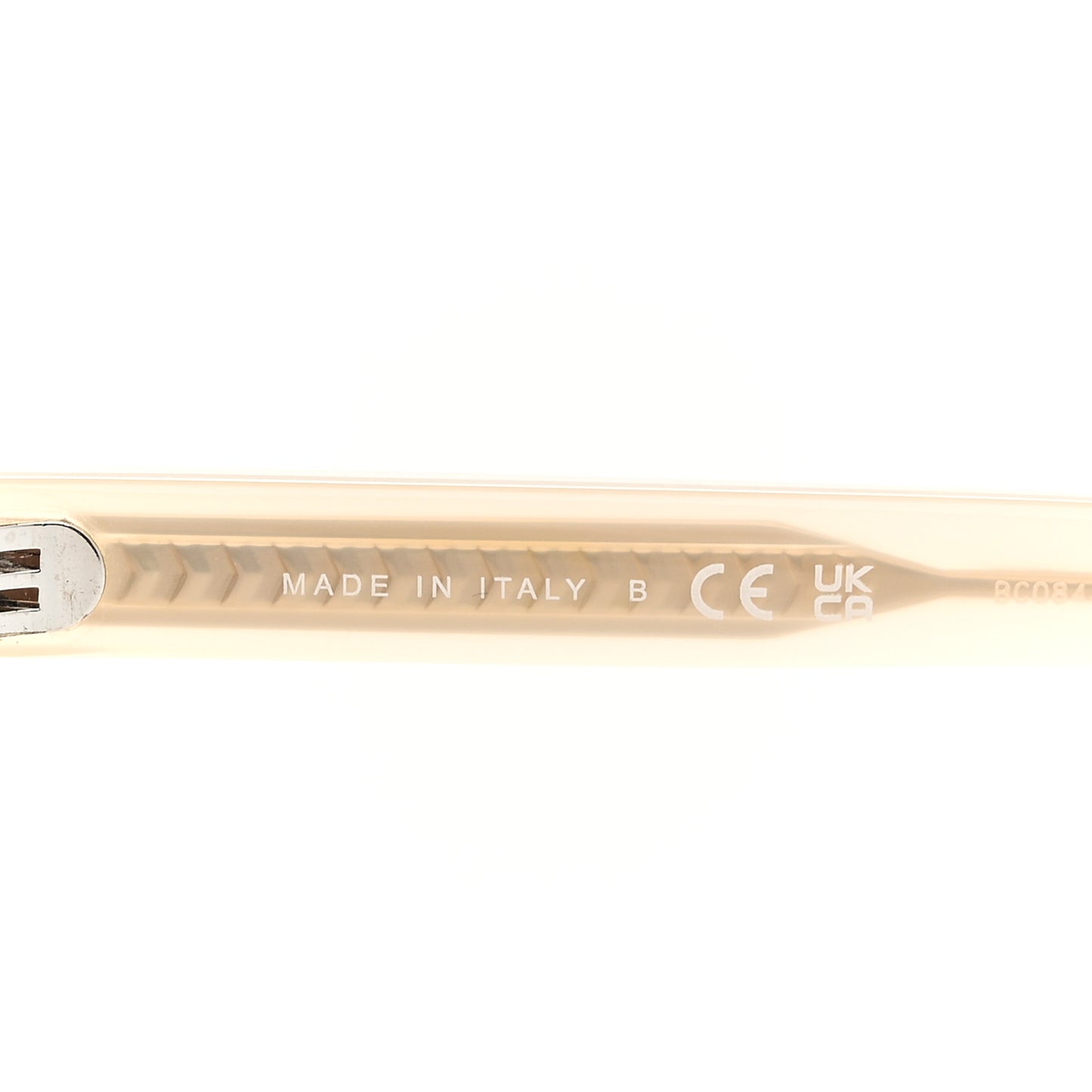 Acetate Rectangle Sunglasses 5504 Beige