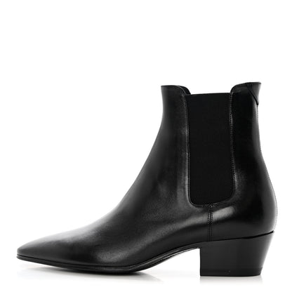 Saint Laurent Nappa Chelsea Boots 40 Black 1 of 8