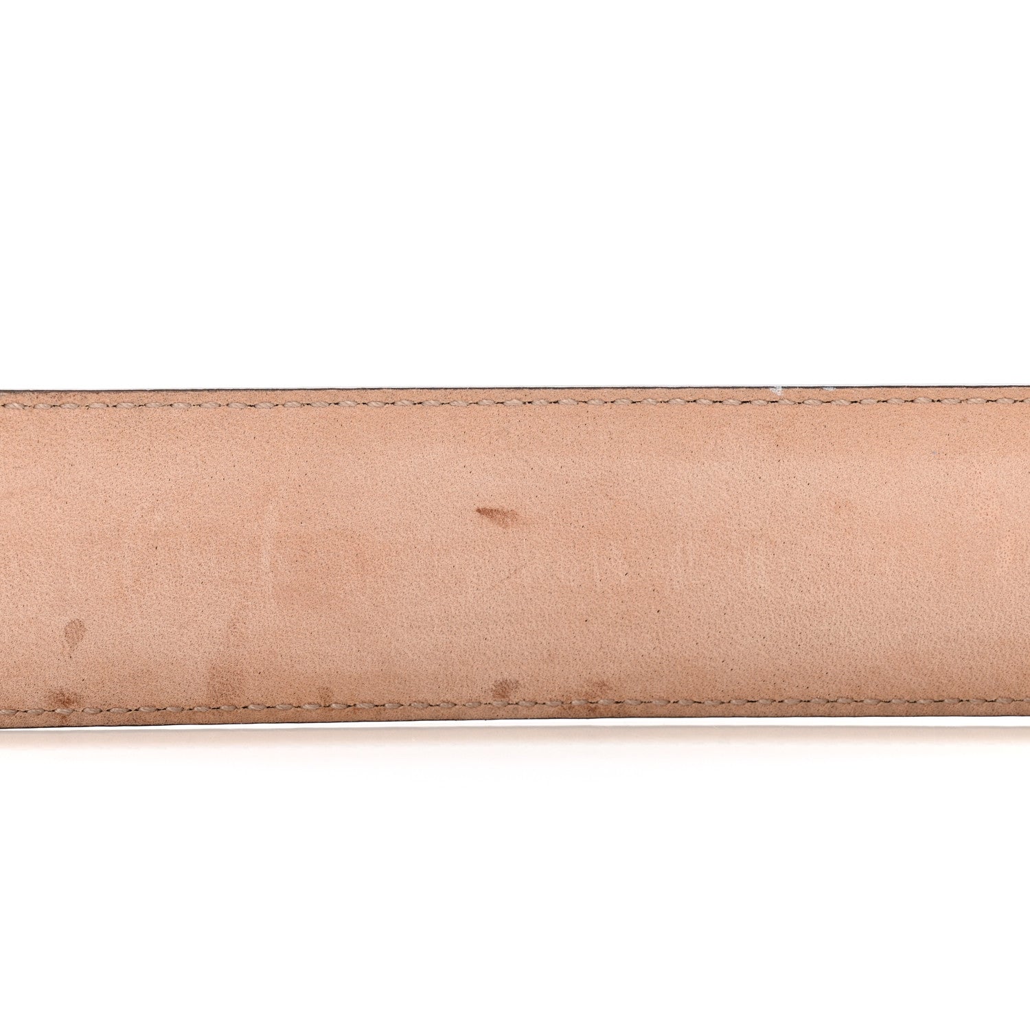 Gucci Calfskin Interlocking G 37mm Belt 80 32 Camelia 7 of 8