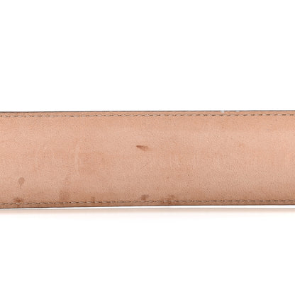 Gucci Calfskin Interlocking G 37mm Belt 80 32 Camelia 7 of 8