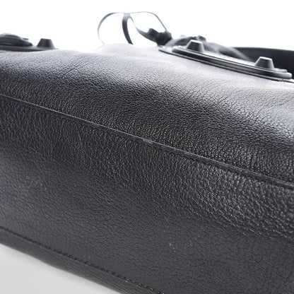 Balenciaga Chevre Black Metallic Edge Hardware S City Black 8 of 8