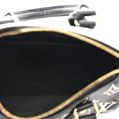 Louis Vuitton Empreinte Monogram Spring in the City Speedy Bandouliere 20 Black White Pink 5 of 9